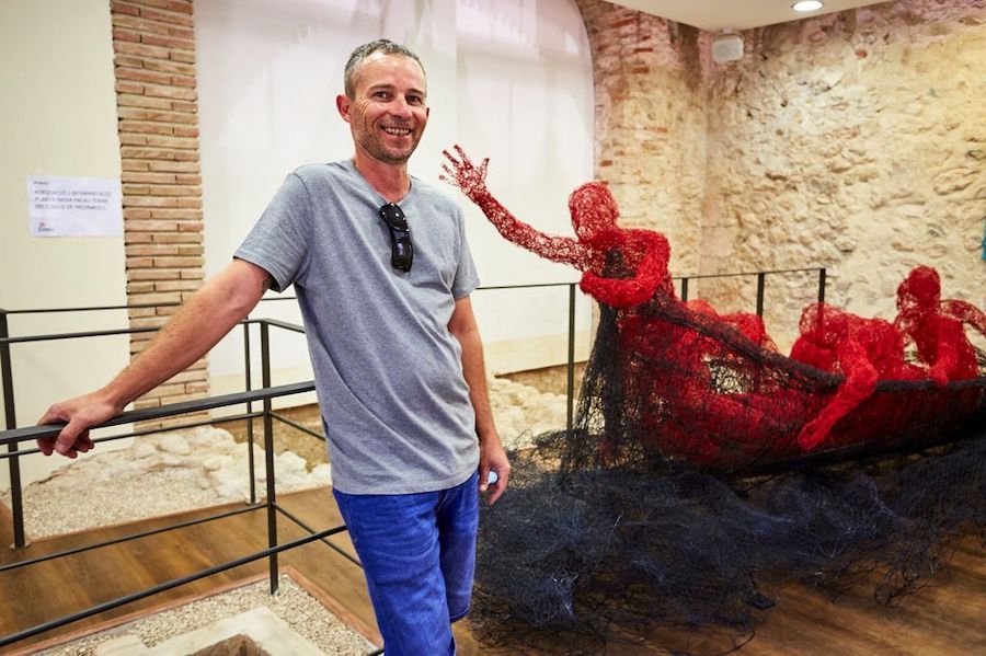 Angel Zabala en Camarinas