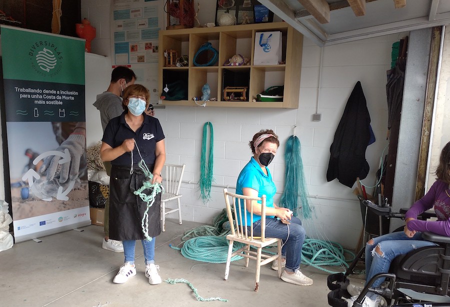 As redeiras de Corme con Diversiplas