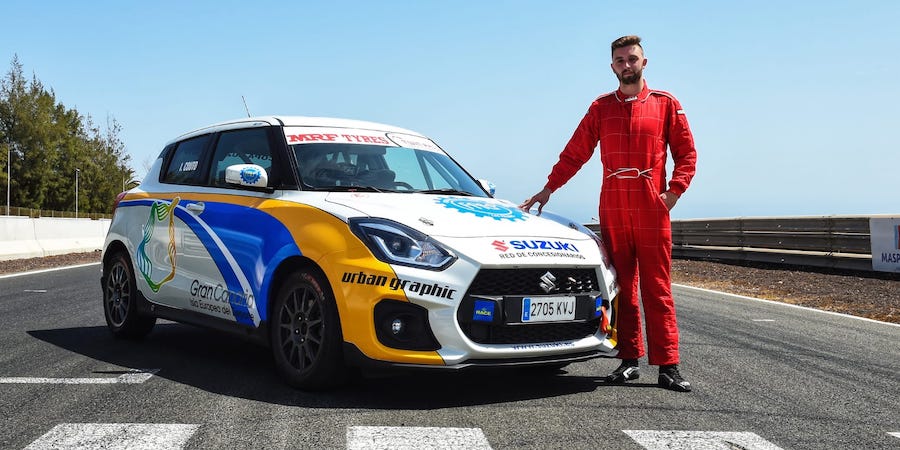 Ivan Couto co Suzuky de AR Vidal