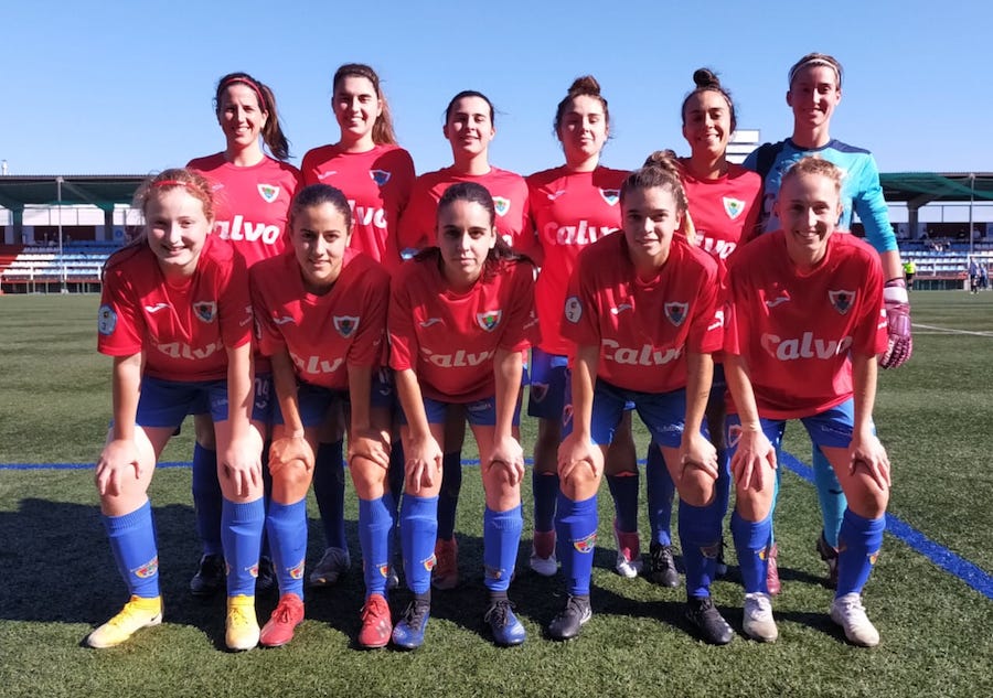 Primeiro 11 do Bergan Feminino na 1 Galicia