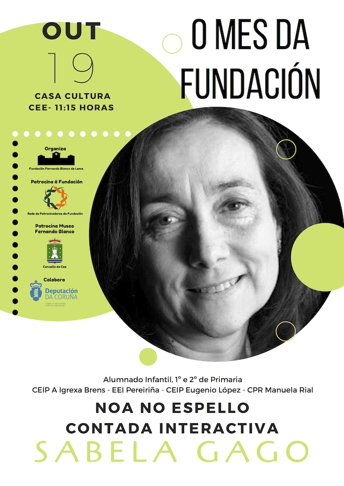 Sabela Gago no mes da Fundacion