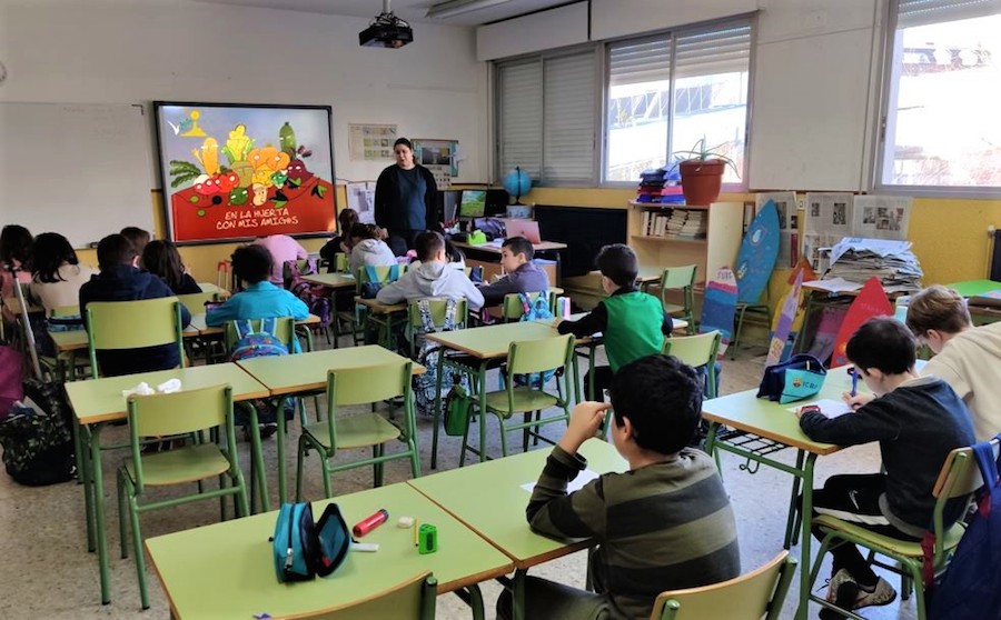 en la huerta con mis amigos 2020