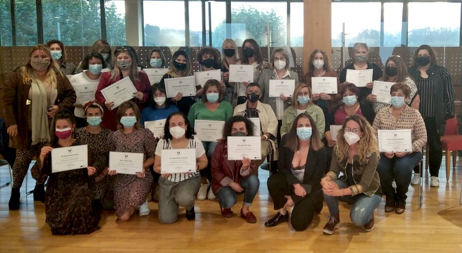 Visibles coas Mulleres Rurais de Buno