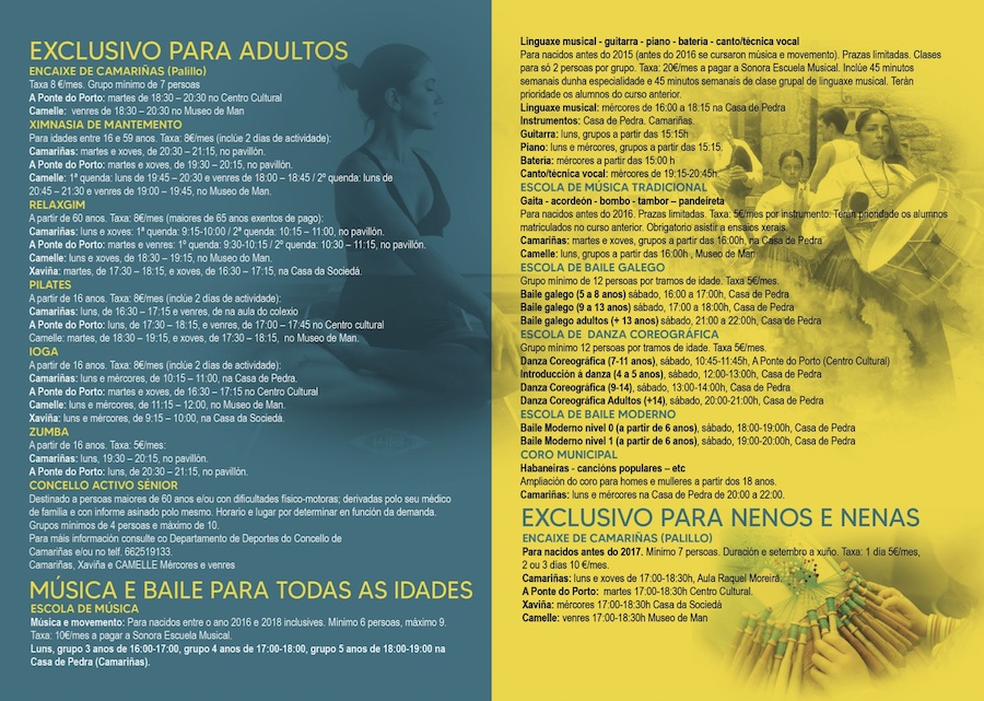 Program Deportivo Camarinas 21-22 2
