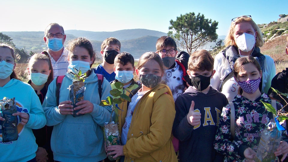 Proxecto Landras do CEIP de Laxe