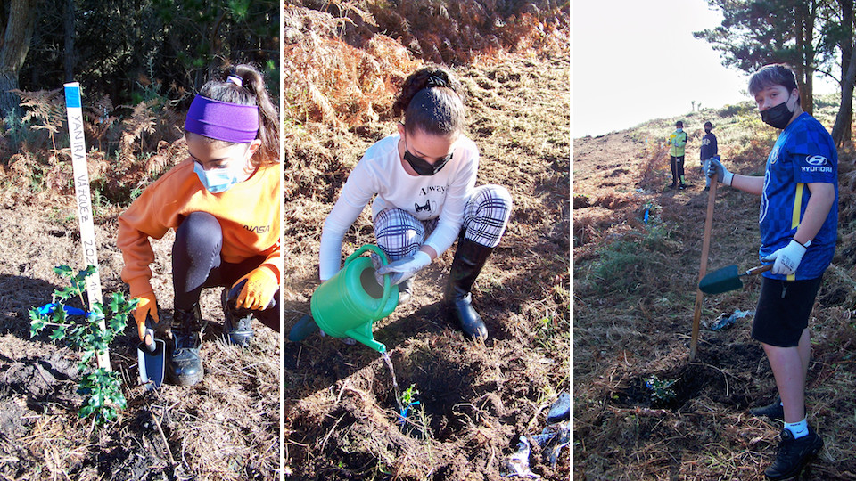 Proxecto Landras do CEIP Cabo da Area