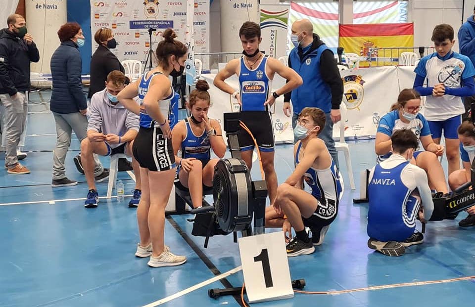 Relevo Campionato de Espana de Remo Ernogmetro