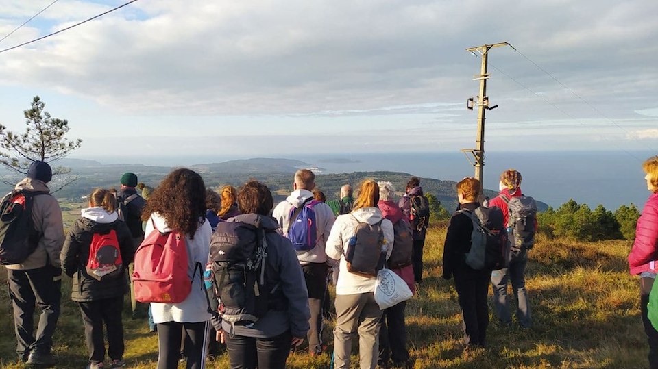 vistas con Senda Nova na Eira das Meigas do Monte Neme