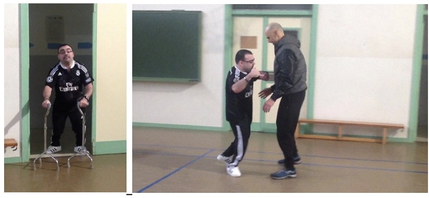 Adrian Torrado con Juan Diaz en 2020