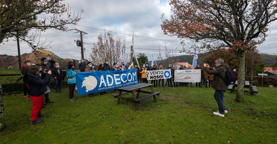 Concentracion Monte Pindo non eolicos