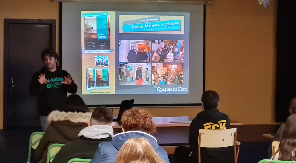 Ubaldo QPC no IES Terra de Soneira