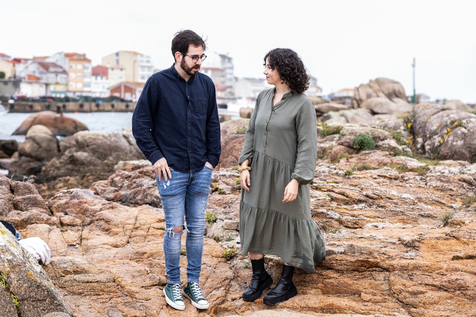 Lucia Bana con Victor Fdez Alves