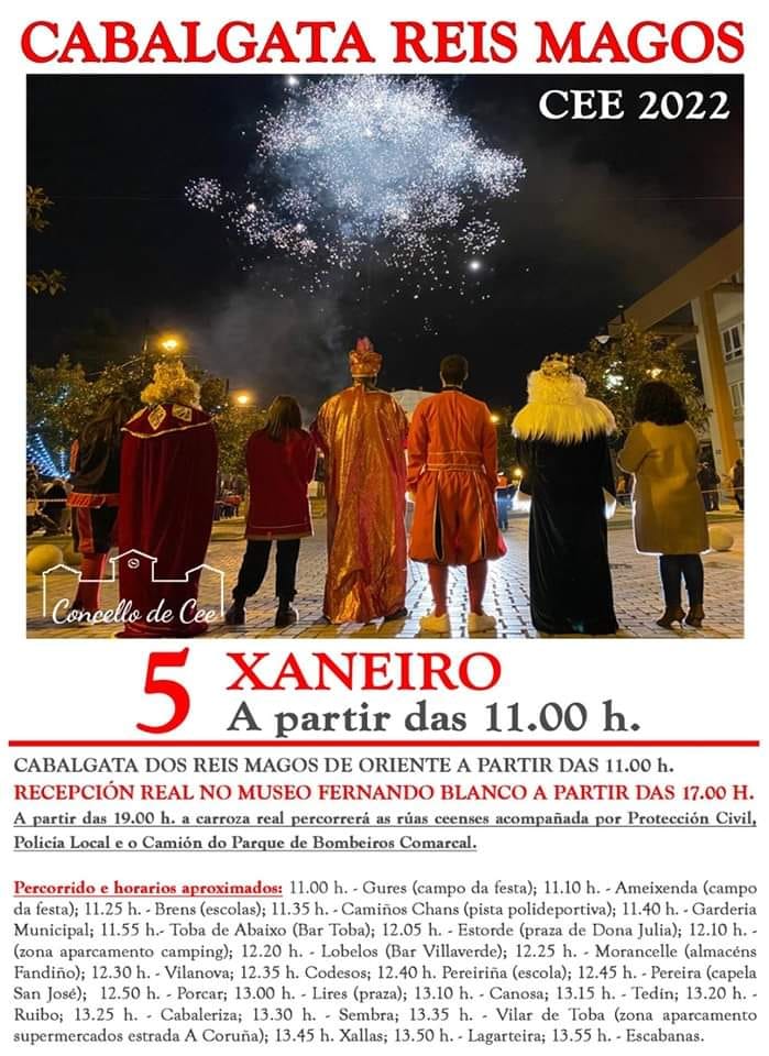 Cabalgata en Cee 2022