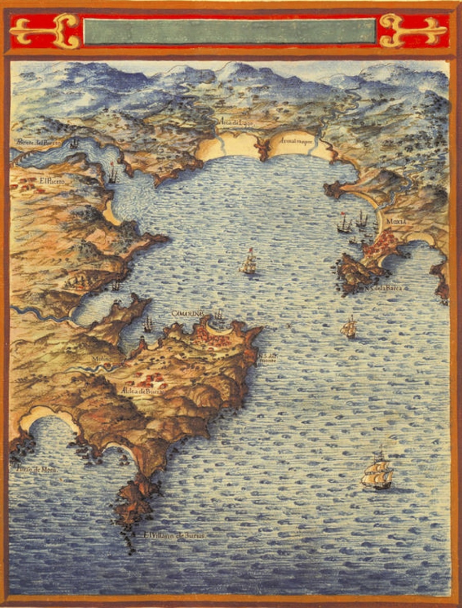 Mapa Teixeira 1634 Ria Camarinas