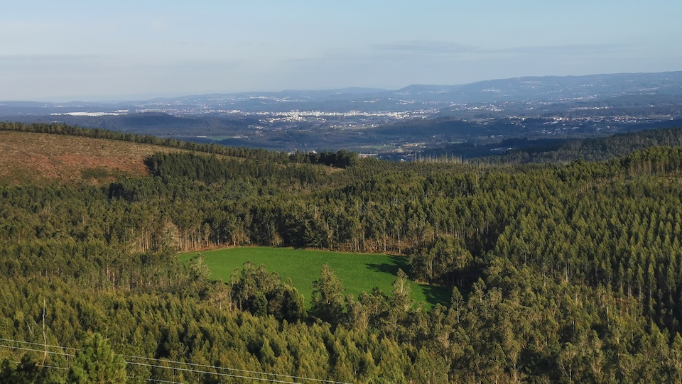 Vistas de Carballo dende o Monte Perrol
