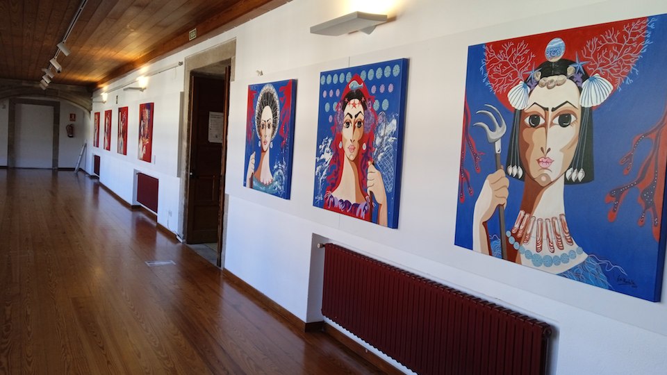 Exposicion Mulleres Atlanticas en Fonseca