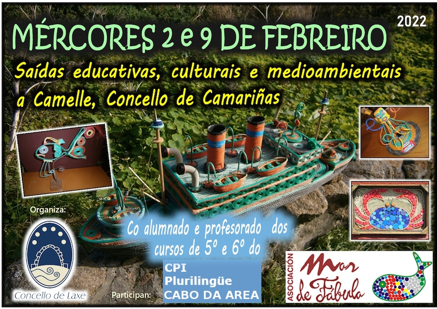 Saida Laxe escolas Mar de Fabula