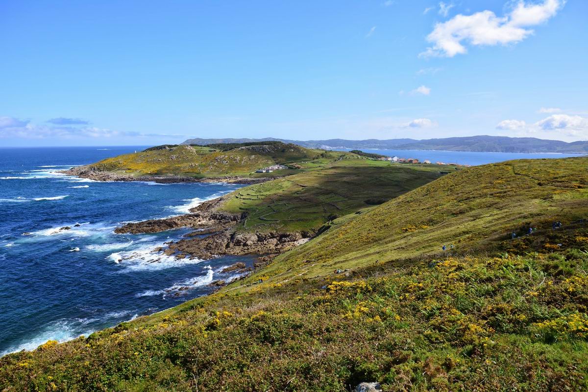 Vistas cara o norte dende o Penon do Castro da Praia de Soesto-Foto-Camino dos faros