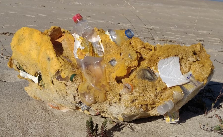 Conglomerado de plasticos