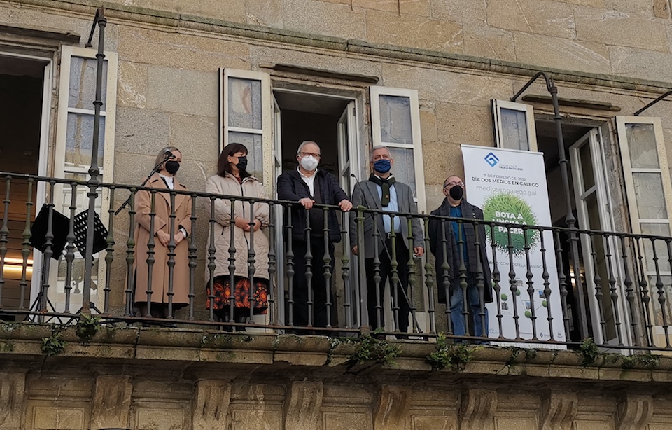 Dia dos Medios en Galego institucions