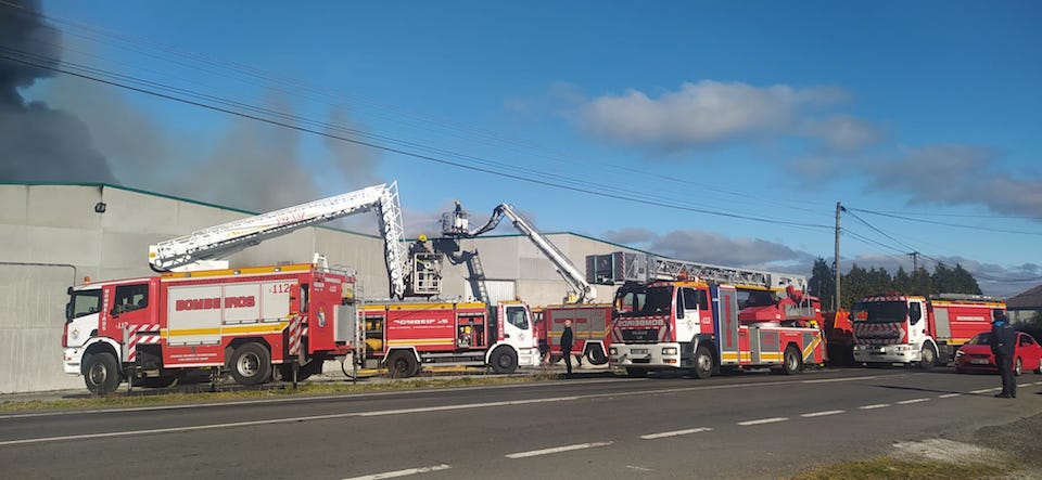 Incendio Poligono Santa Comba 4