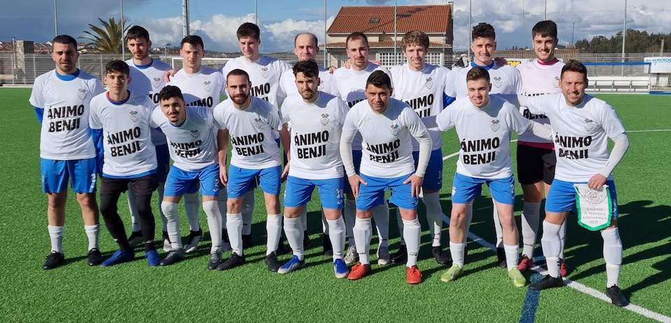 11 do Ponteceso con Benju