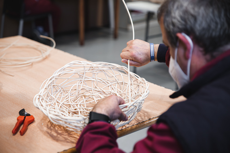 Obradoiro de Cesteria en Aspaber