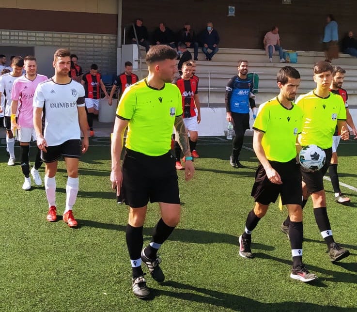 Dumbria-Lalin no Conco co trio arbitral