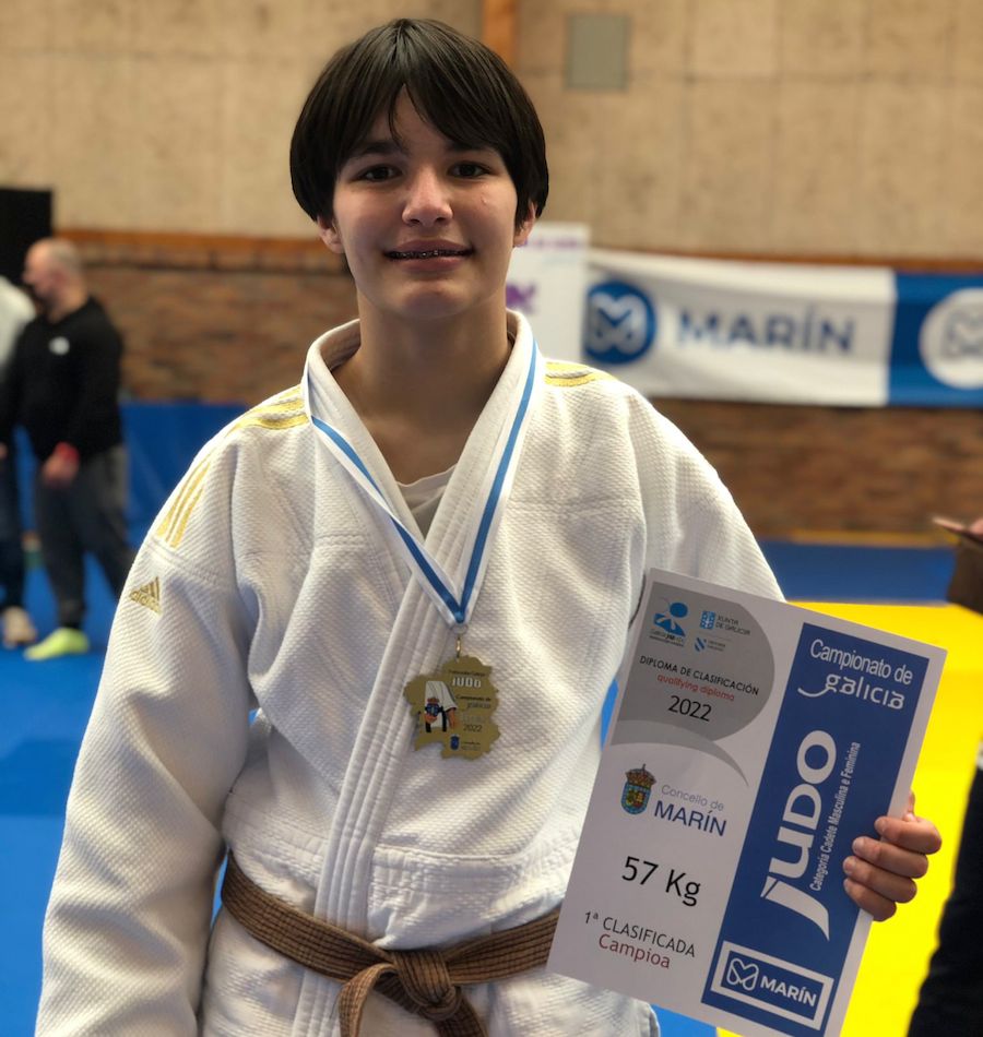 Lucia Pazos Campiona Galega Cadete