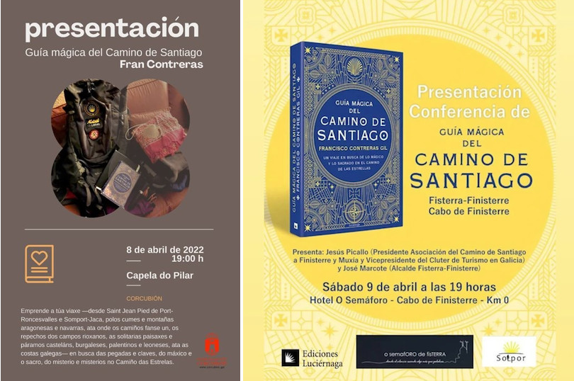 guia magica del camino en Corcubion e Fisterra