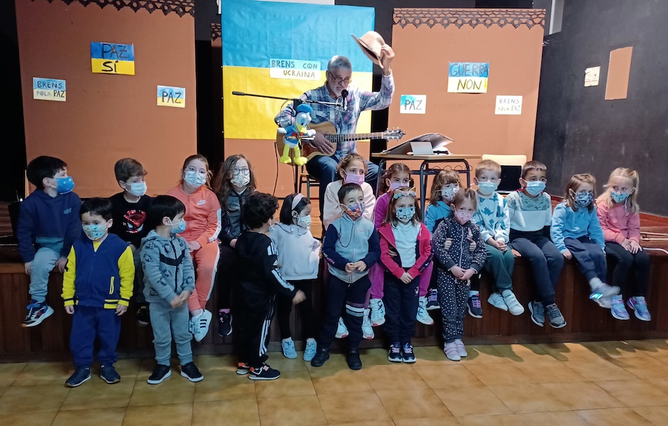 Hector Lera o Pato Donald no Cole de Brens 2