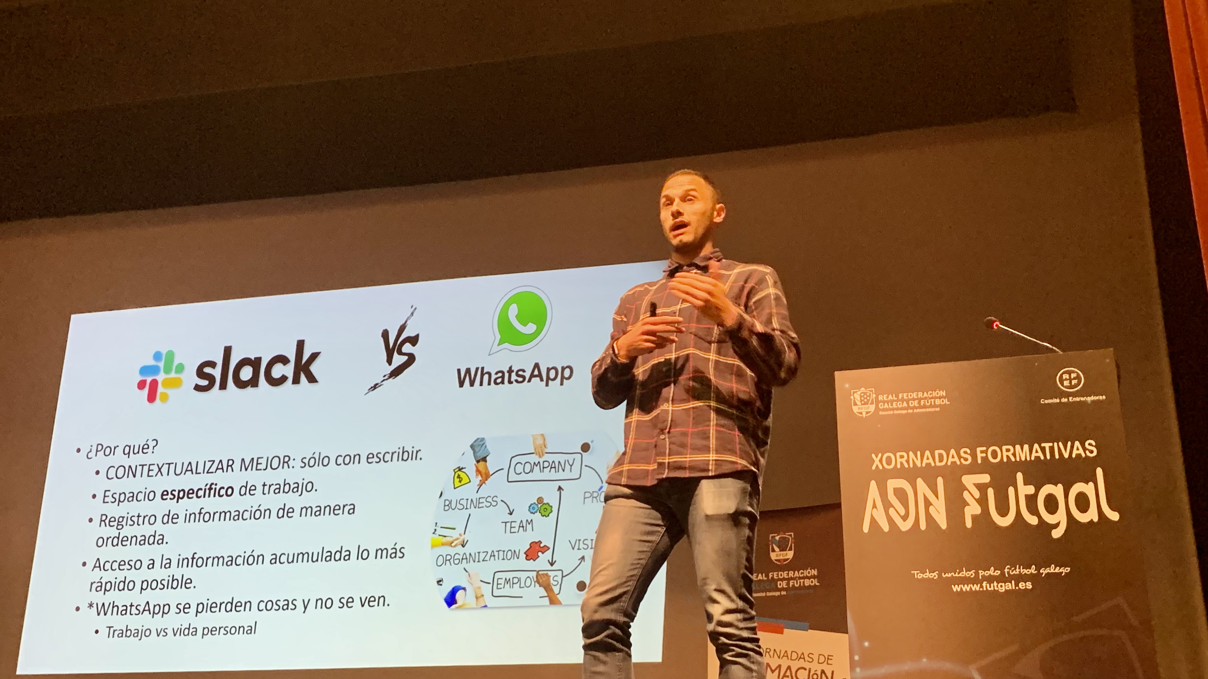 Alberto Rodriguez Sofan charla