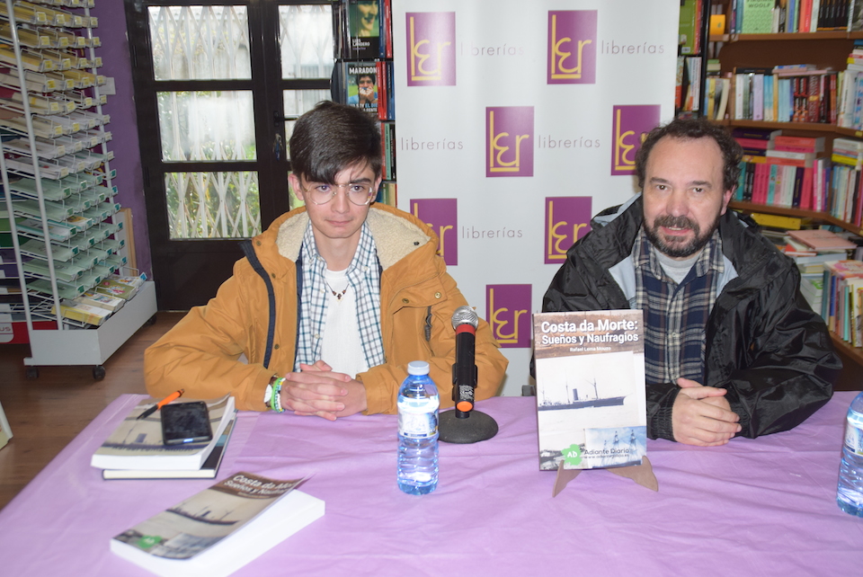 Gabriel Cernadas e Rafael Lema en Santa Comba