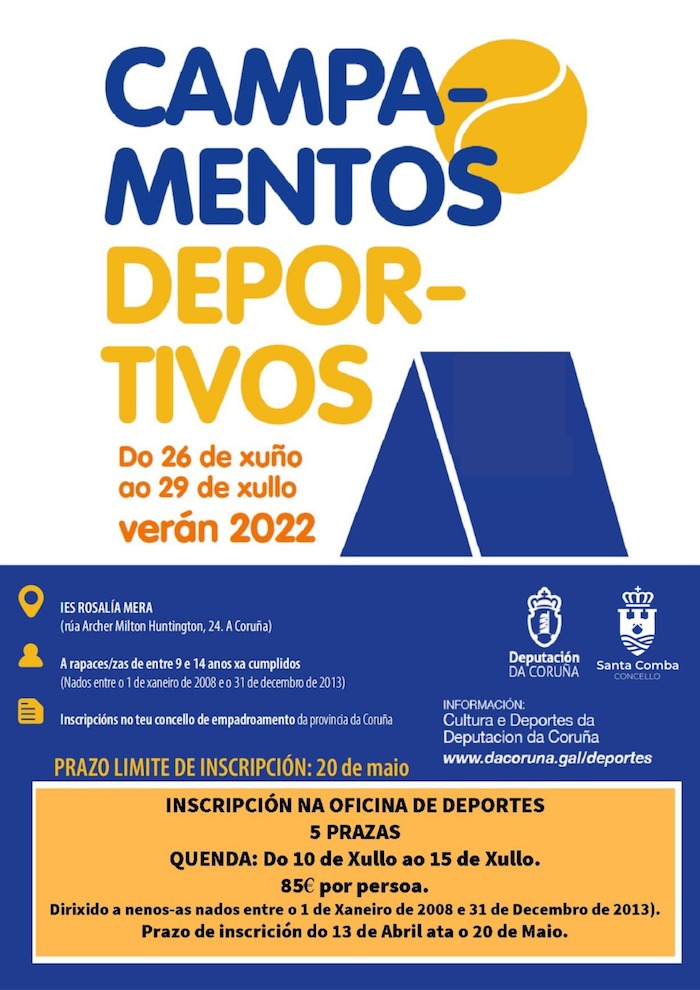 Campamentos Deportivos Deputacion Sant COmba