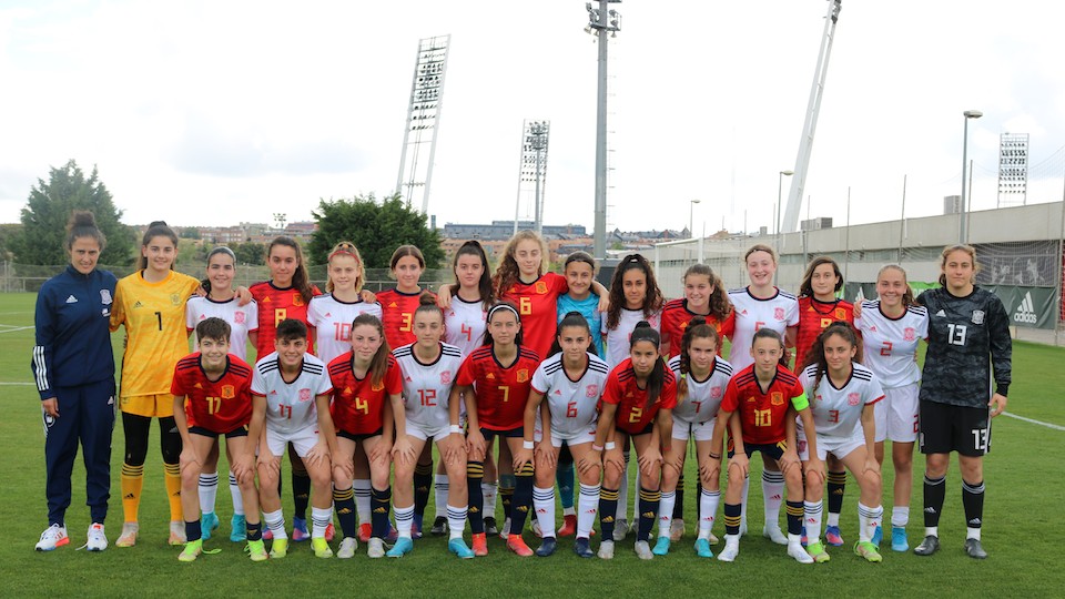 Entreno da Seleccion Sub15 espanola