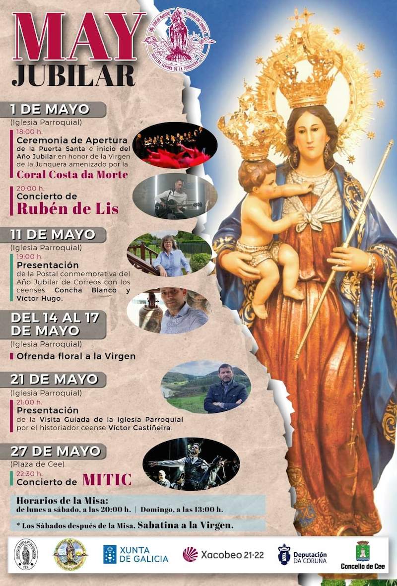 Maio Xubilar en Cee