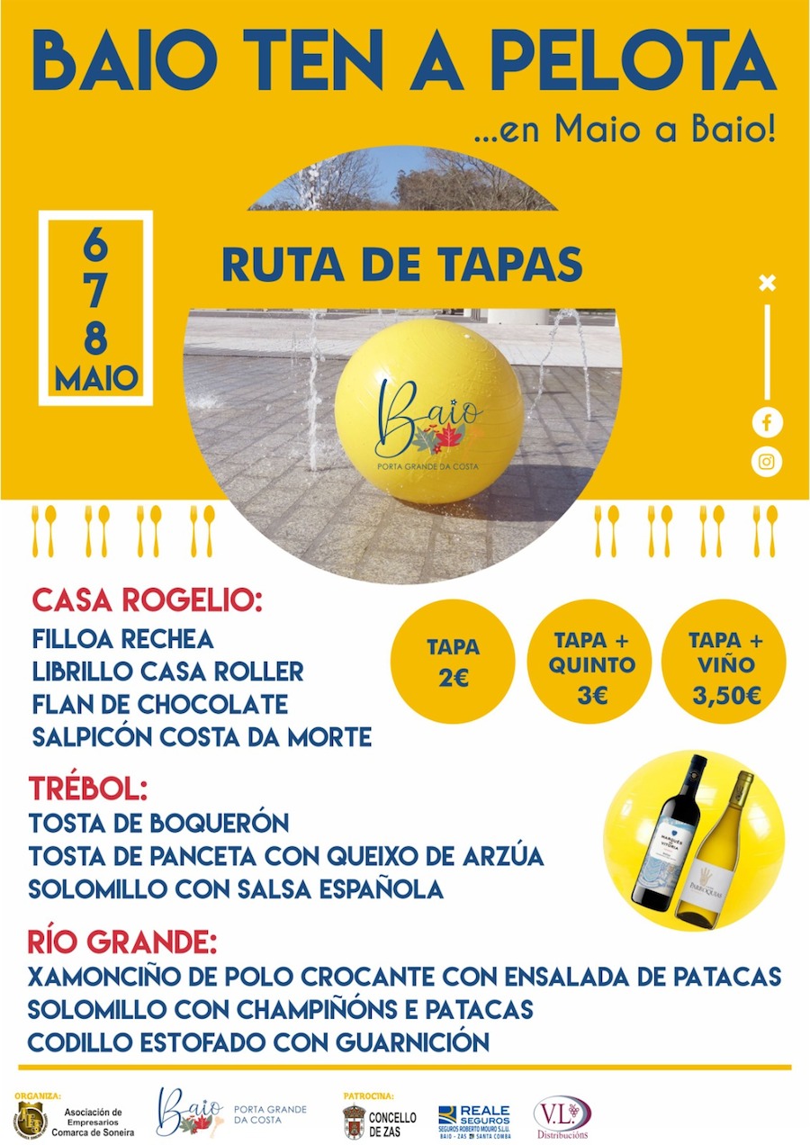 Ruta de Pinchos do Baio ten a pelota 2022