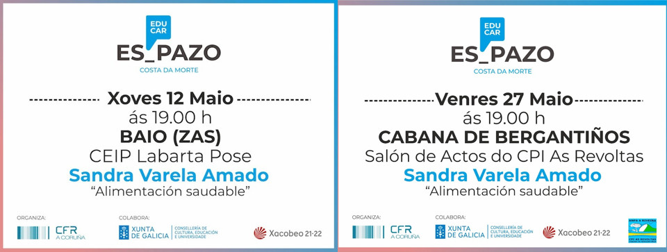Charla alimentacion saudable en Baio e Cabana