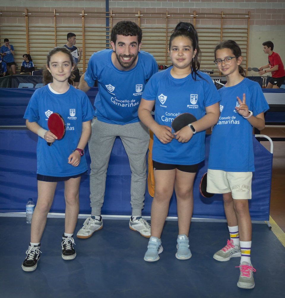Camarinas no Campionato de Tenis de Mesa en Zas-Foto-Manuel Carrasco