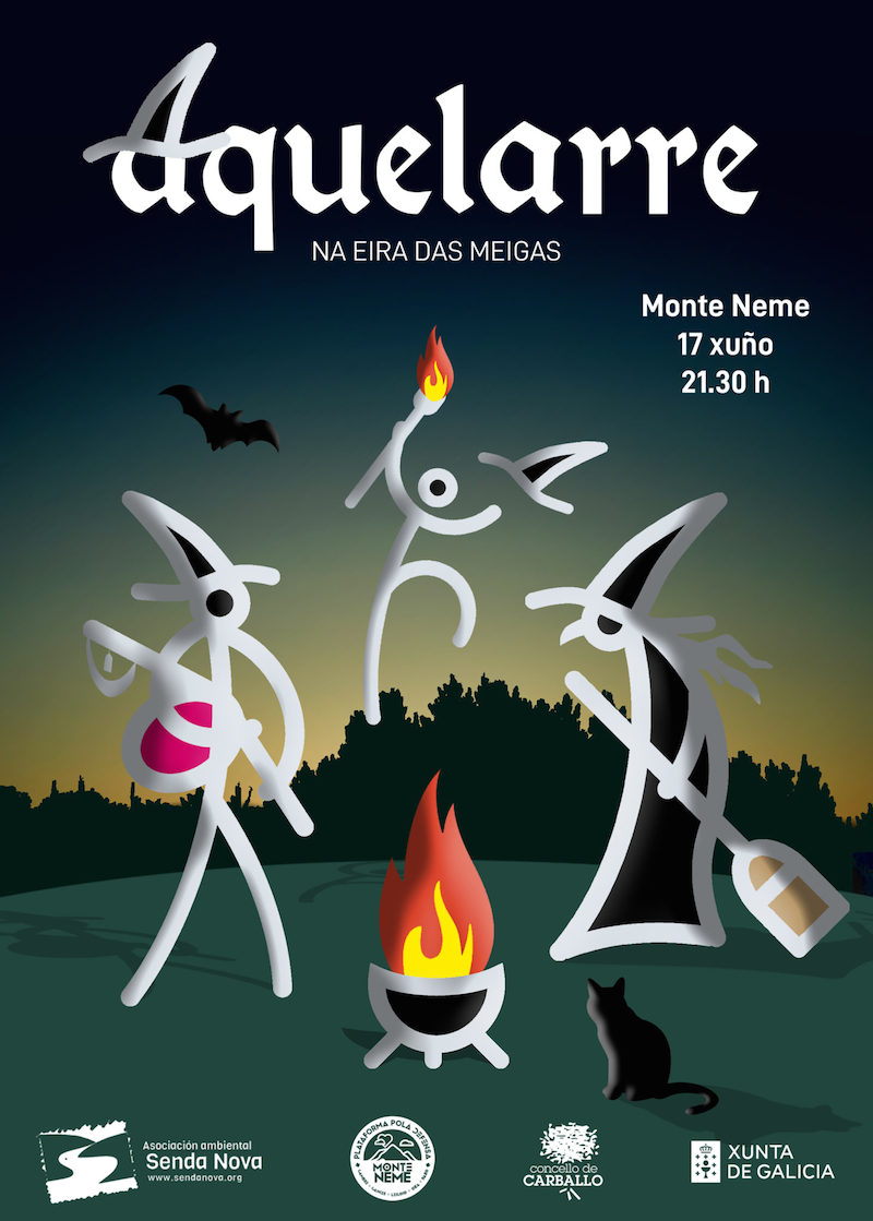 Aquelarre das Meigas no Monte Neme