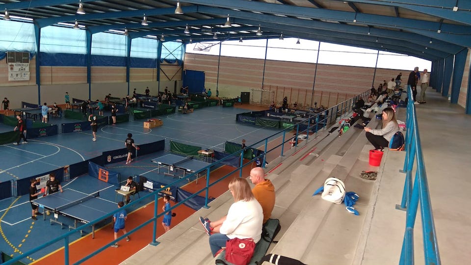 Pinpon en Zas Campionato Provincial