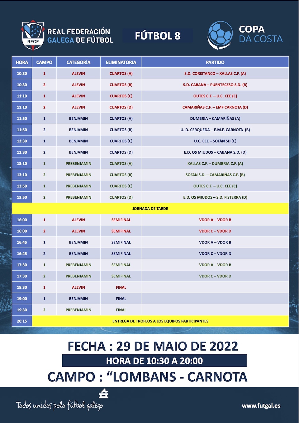HORARIOS COPA DA COSTA 2022 - F8 copia