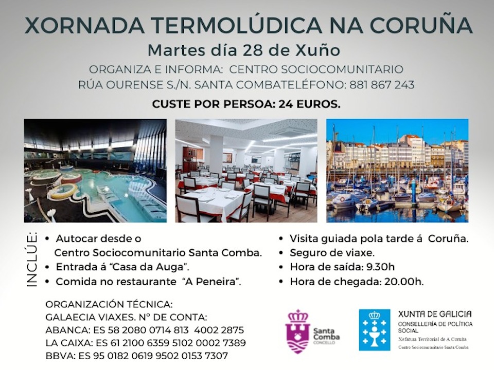 Xornada Termoludica santa comba