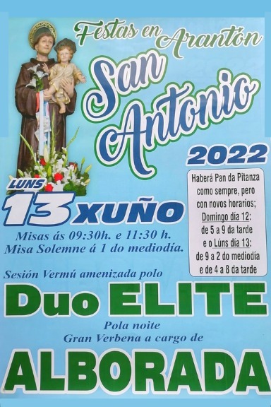 festas de araton santa comba 2022