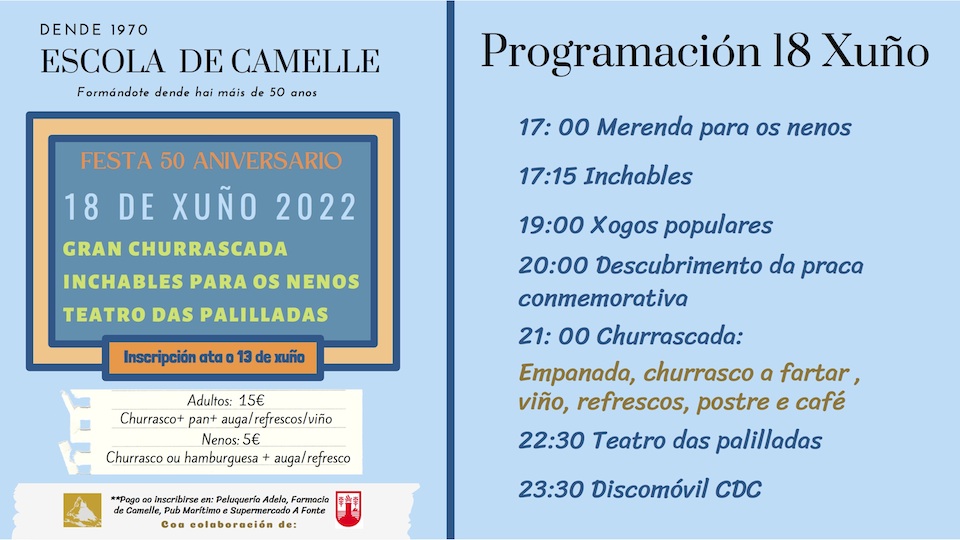 50 anos da Escola de Camelle