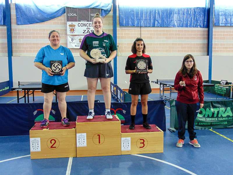 Podium Fem Torneo Ponciano Zas 2022