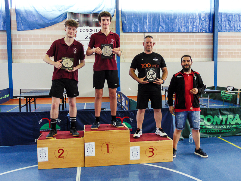 podium B Torneo Ponciano Zas