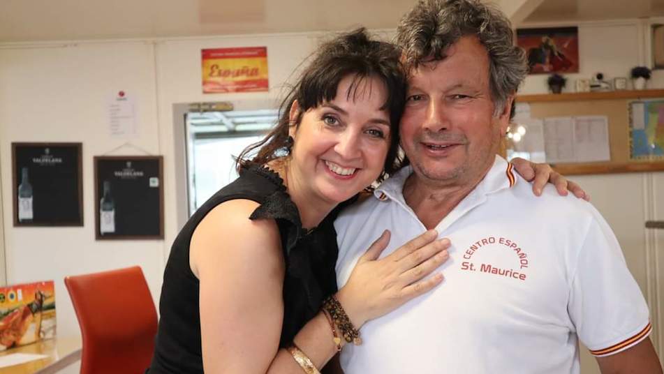 Leonardo Sobrino do Centro Español de Saint Maurice de Suiza