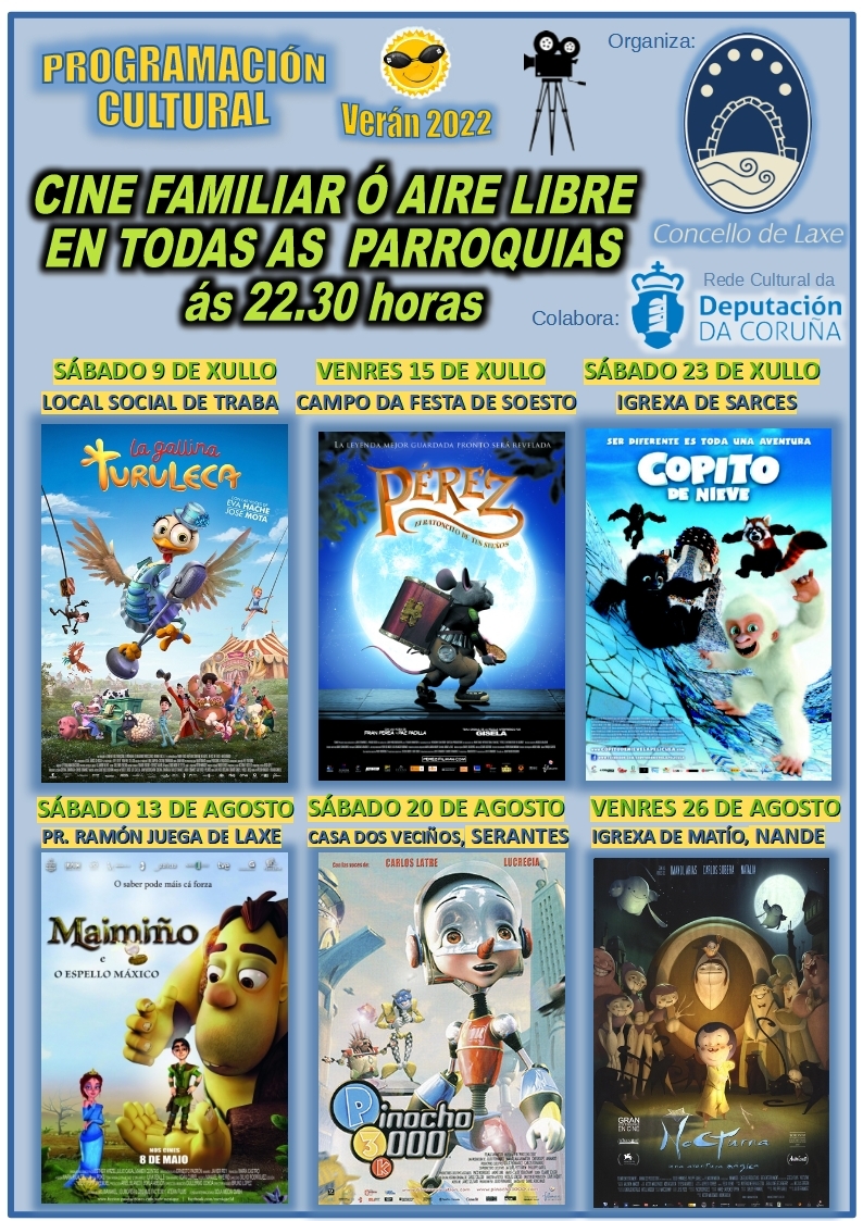 Laxe cines veran 2022