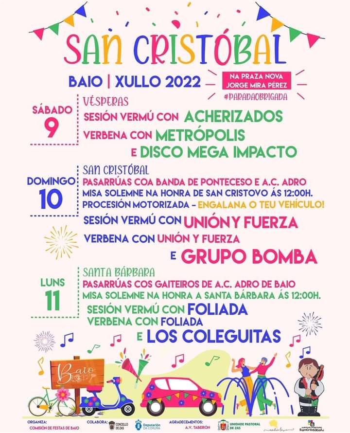 Festas de San Cristobal de Baio 2022